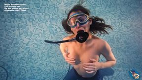 Northen Lights Oriental beauty with scuba FHD
