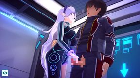 Blonde Anime Babe Gets Fucked Hard In Missionary For JuicyCum