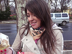 Anastasia gets a quick sex after she gets picked up in public