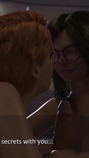 Red GF & a Nerd Swap Cum -the Spellbook Pure Route #22 Animated Porn Gameplay