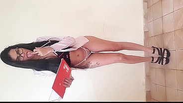 A professora mais safada veio te dar uma aula particular