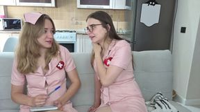 Black Patient Fucked by Two White Nurses