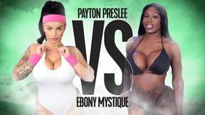 Trashy Babes Fucking Hard, Busty Brunette Takes On Blonde In Steamy Lesbian Showdown