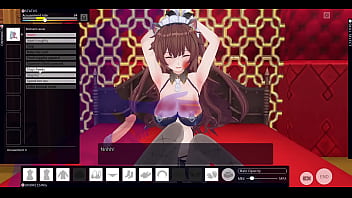 ultimate Empire&#039_s harem haven: enjoy maids&#039_ revealing dances followed by submissive cute hentai maids use her red hot breast and mouth to serve and please master after she got slapped,whipped,tied up and creampied on all three holes.