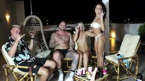 compilados da bruna michelly e ale siewert no bora cast com bruna carlos e matheus caetano - putaria (watch on: sheer/red)