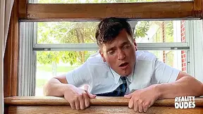 Sneaks Around Ty Shines House And Peeks Through The Window As Ty Does Some Calisthenics With Bruno Cartella