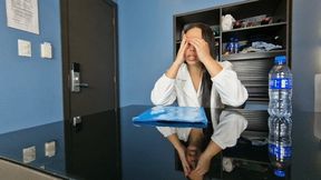 THE TEACHER FEEL A LOT OF AGONY WITH MY VOLUME SPIT INSIDE YOUR MOUTH AND ON YOUR TONGUE - BY BABE - CLIP FULL