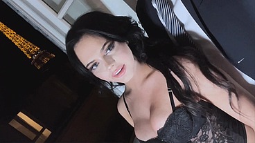 Busty bitch June Heale came to ActorFab to get fucked in front Eiffel Tower