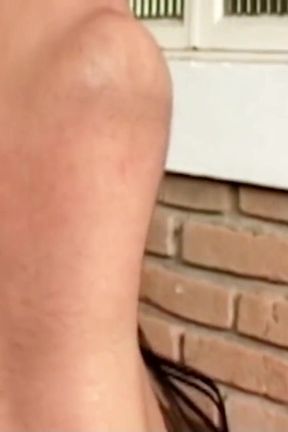 Skinny Latina Ladyboy Monik Fucked Anally Outdoors by Neighbors