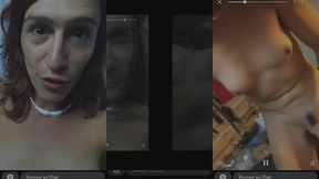 quand je me masturbe pour madrosalie !!!je met plein de jus dans ma culotte