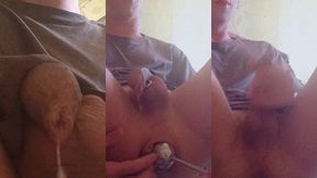 i fucked my ass so hard that it expanded and sperm started flowing out on its own.