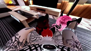 Goth chick VS FemBoy | VR |