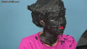 Roxy Gets Messy W Black Makeup + Frosting, Smokes Pt 2 of 3