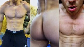 &quot;LICK my ANUS&quot; - Russian DOMINATION from a muscular MAN in the gym! Dirty talk! POV