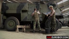 Colby Parker sticks his raging boner into submissive Jonny Castle