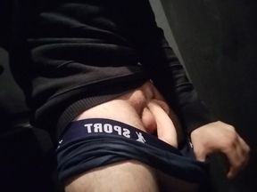 Flashing my cock