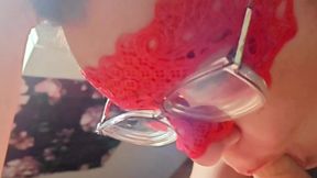 German BBW MILF xMaskedMomWifex Blows Small Cock