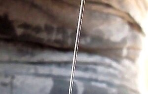 Beautiful cum flow swallowed up close