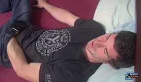 straightnakedthugs hunters raw cock pumps hard in a solo fleshlight session