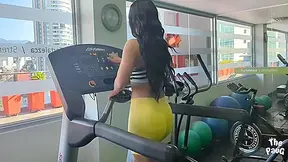 Big Colombian Booty Has Intense Sex After A Gym Workout