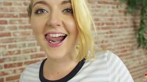 Busty Blonde Iris Gets Dicked Hard from Behind in POV Doggystyle Fuck