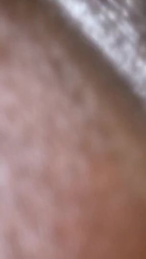 Oily Ebony Grind Session Slow Wet Close-Up Action   Clip 2