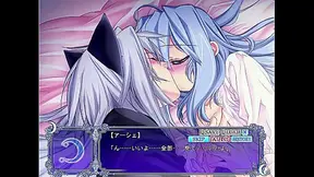 Cute Catgirl Tempts You Under Moonlight for Steamy Night Adventures