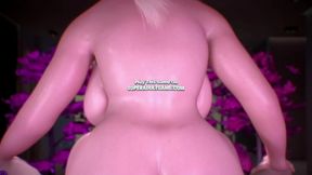 Busty Blonde MILF Riding Huge Cock At Hotel - 3D Animated