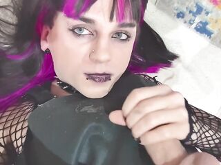 ⋆˙⟡ Sexy alt trans-cutie self facial ⟡˙⋆