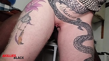 Sai do trabalho mais cedo pra jantar mas comi foi a buceta rosadinha da minha mulher - Lorrany Exotica