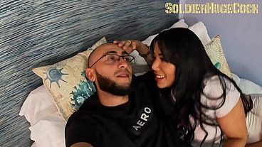Several content creators shared an apartment and I had to share a room with the beautiful LatinBeauty and what a fuck we hit!
