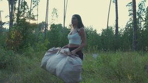 VLOG 1 Camping Cumming in the forest