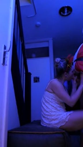 Hard Christmas Fuck with Santa TIKTOK NSFW #2 HOT🥵