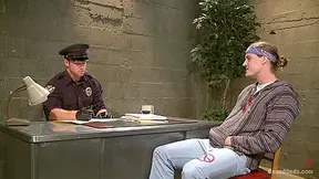 Officer Maguire And His New Prison Bitch