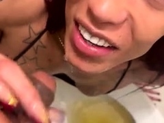 Ikeepthemcuming Toilet Break With Daddy POV
