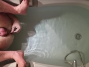 Moaning anal beginner str8 guy solo compilation - butt plug, bath, leash