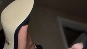 Simp For My Soles - Foot Worship, Heel Fetish, Shoe Dangle