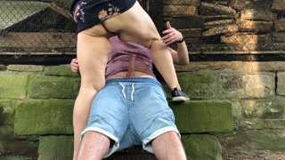 Lost places are great for outdoor sex