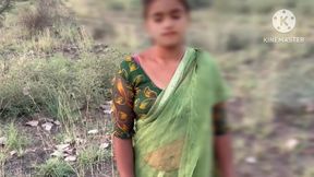 Village bhabhi fucked by Daver in outdoor Jungle xx video, desi bhabhi sex in Jungle hindi audio
