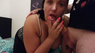 Hot Girl getting Deepthroated a lot