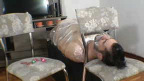 Princess stuck the slave with her ass right above his nose By Cleopatra and Daniel Santiago Cam By Aline Full HD