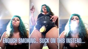 From Smoke Slave To Strap-On Slave - No Negotiation