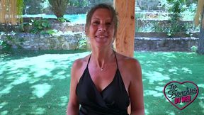 grosse chaleur pour milena, 40ans !