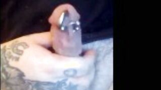 PiercedCock78's Biokinesis & Binaural Strike: A Wild Solo Session with a Big Cock and Multiple G-spot O