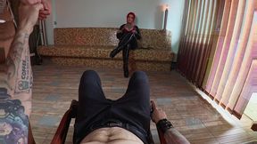 sabien demonia dominates me in front of my cuckold husband