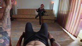 sabien demonia dominates me in front of my cuckold husband