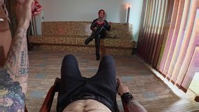 sabien demonia dominates me in front of my cuckold husband
