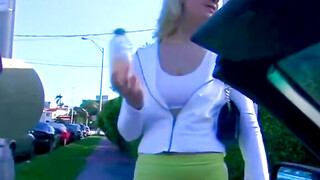 Blondie Bombshell Blows & Rides Big Dick Like Pro - Arrolin Barrera