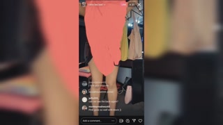 INSTAGRAM SLUT EXPOSES PUSSY AND BOOBS DURING DRESS TRY ON HAUL LIVE (LANDSCAPE FOR COMPUTERS)