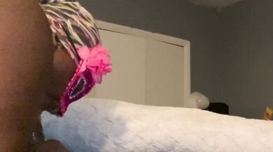 Big Ebony BBW Reverse Reverse POC Gushing Choked Cum Mouth